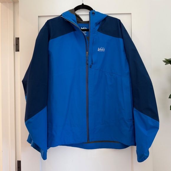 REI Co-op XeroDry GTX Jacket - Skydive/Indigo - 3X - Picture 2 of 6